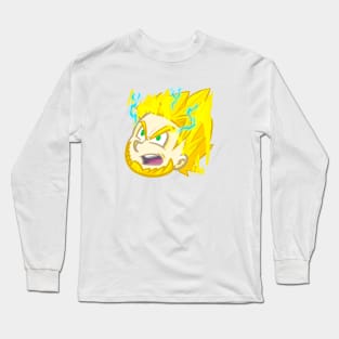 Super Saiyan Scruffy Long Sleeve T-Shirt